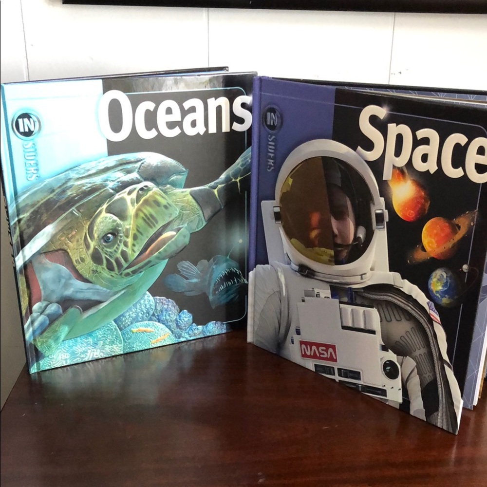 INsiders Books Oceans and Space Set . . EXCELLENT CONDITION!
